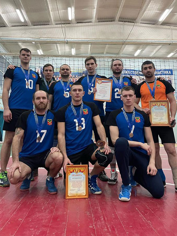 Волейбольная команда «Семикаракорск» стала призером Кубка Полиции